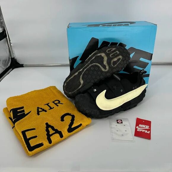 Size 11.5 - CPFM x Nike Air Flea 2 Black Alabaster DV7164-001 USED MISSING PINS - Picture 1 of 12
